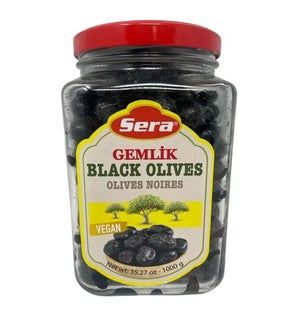 BLACK OLIVES GEMLIK TYPE (900gr)1600 MLx6 JAR