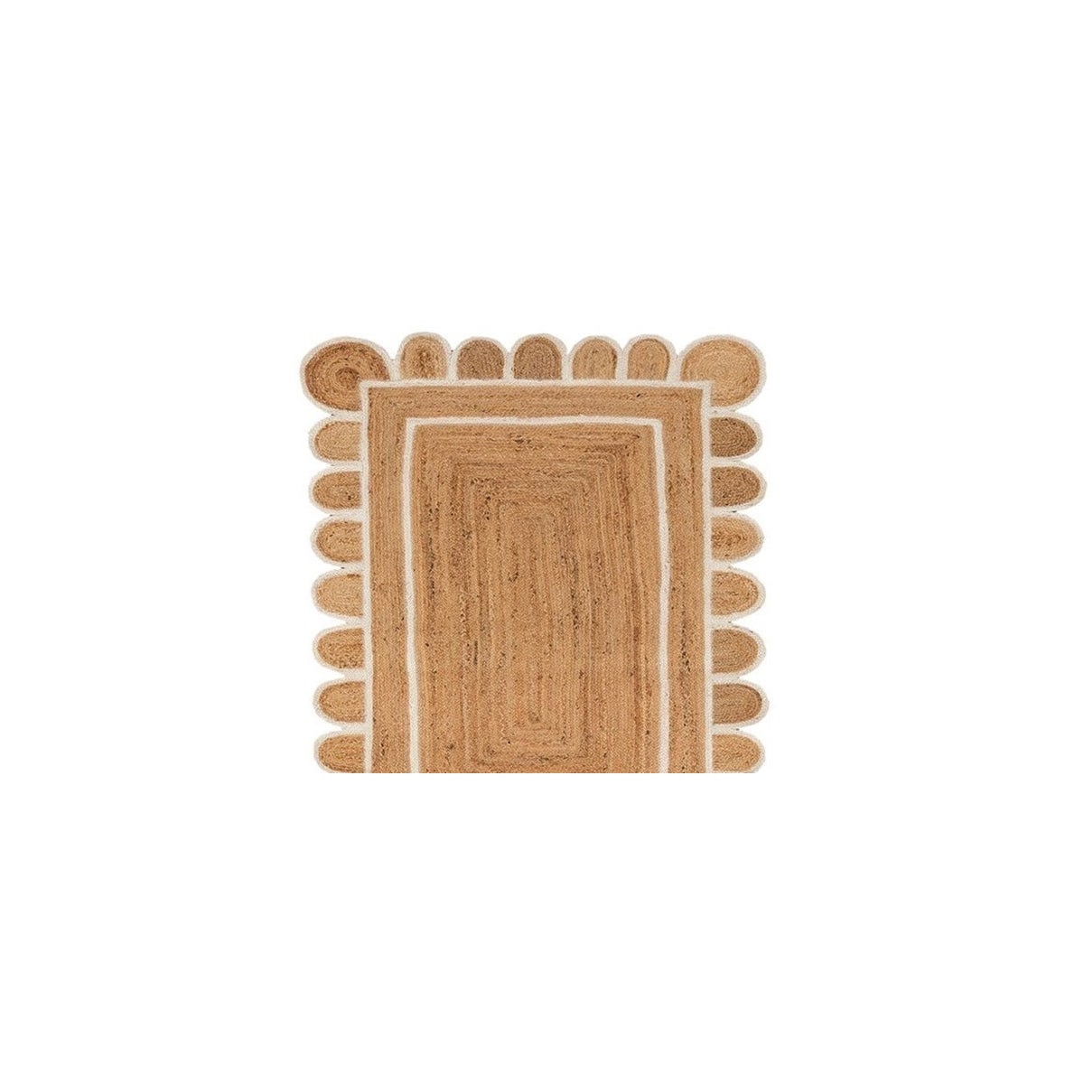 Scallop Rug Runner 2.5x8