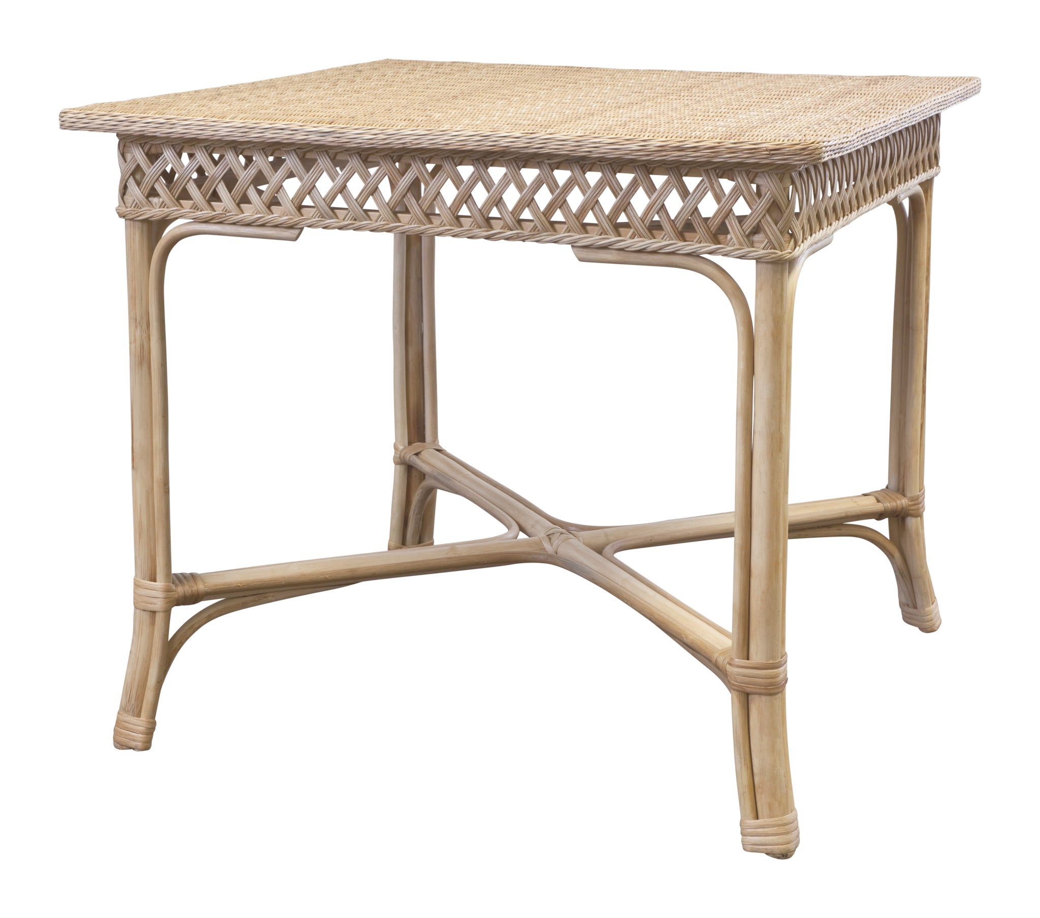 trellis side table