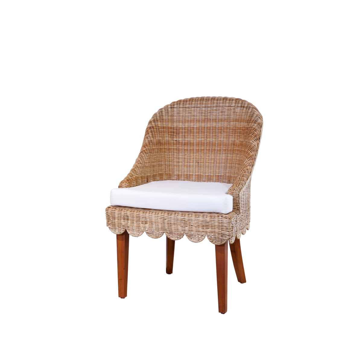 Skirted Pinked Chair
