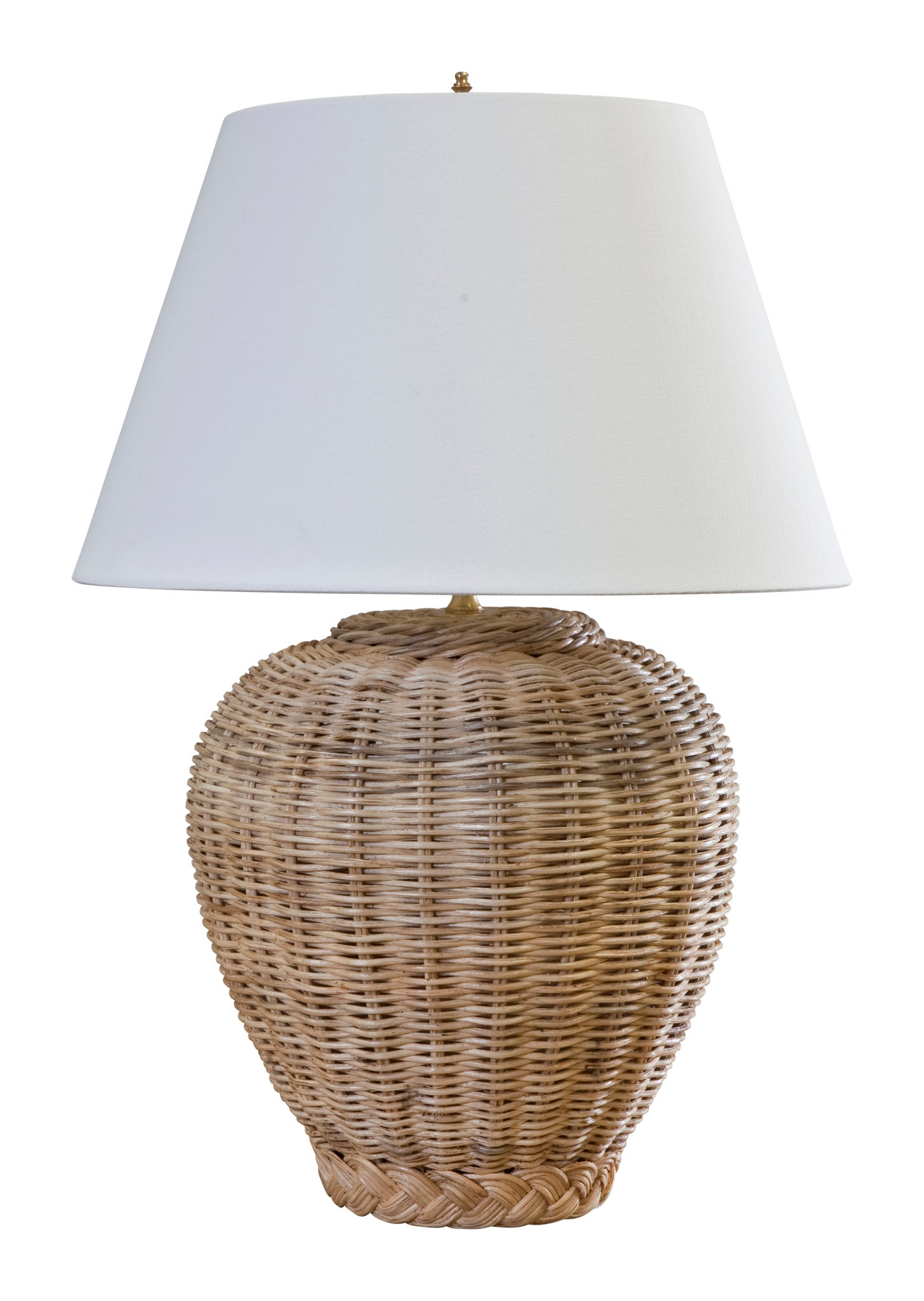 rattan lamp base