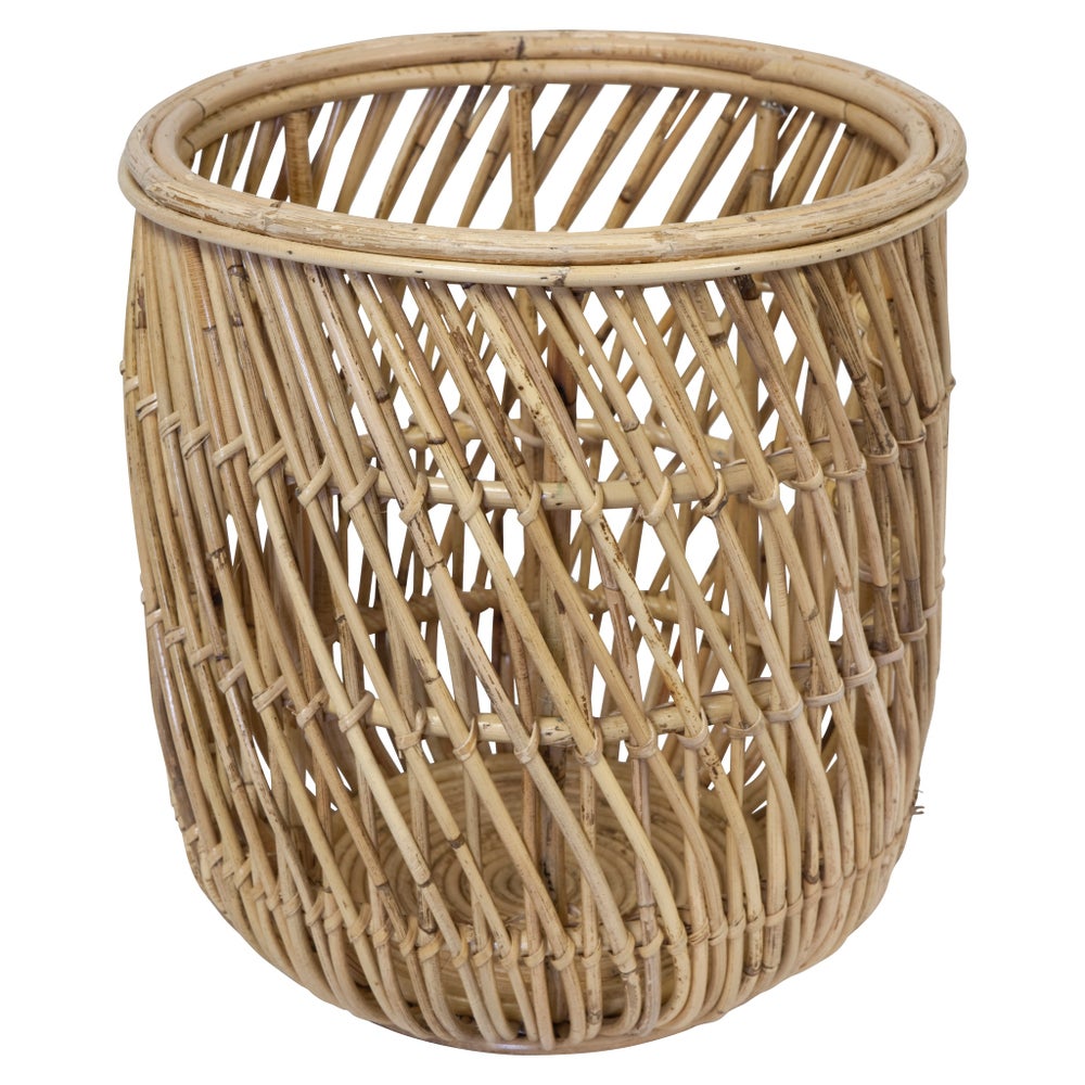 Swirl Rattan Basket Set of 3