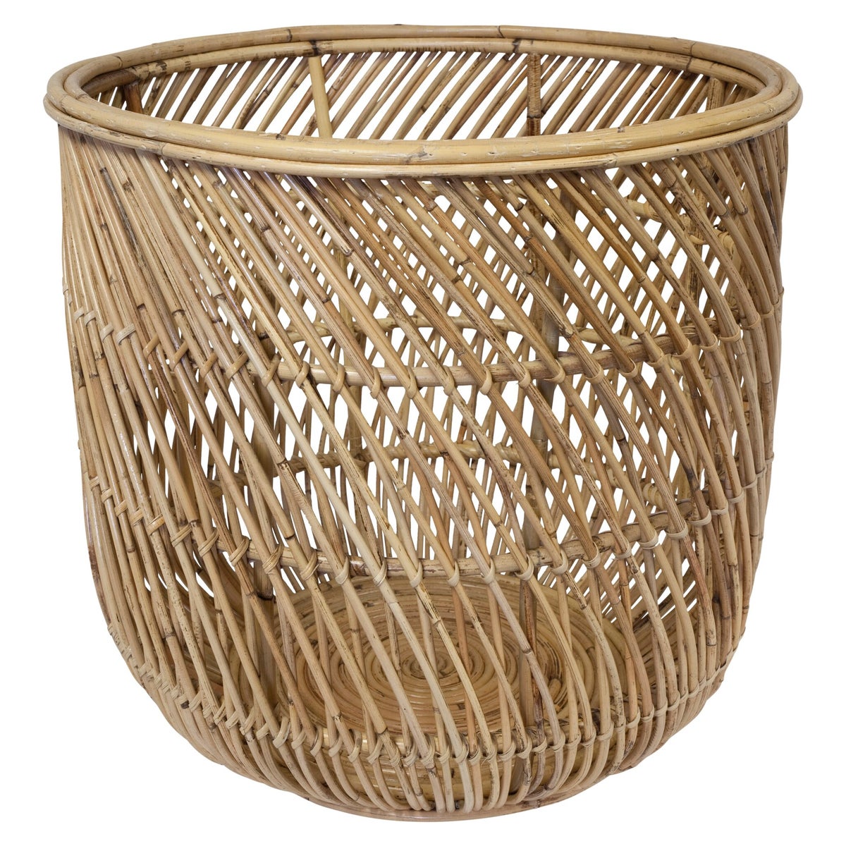 Swirl Rattan Basket Set of 3