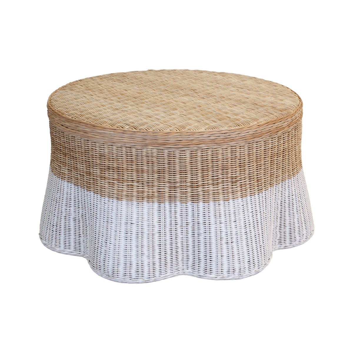 Dipped Scallop Coffee Table