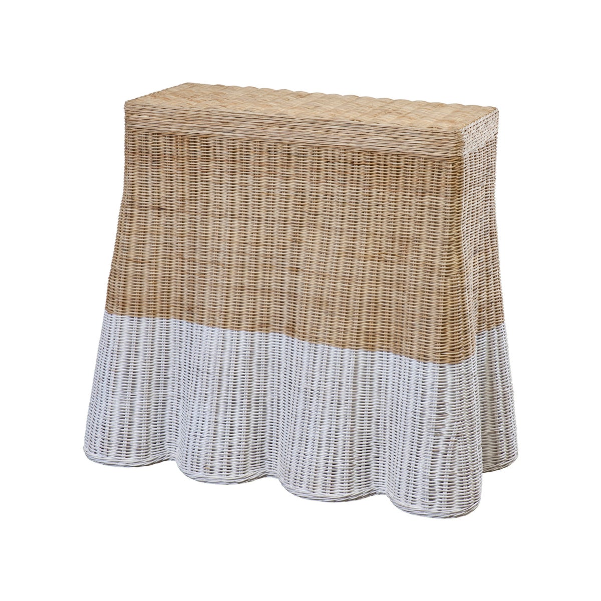 Dipped Scallop Console 36"