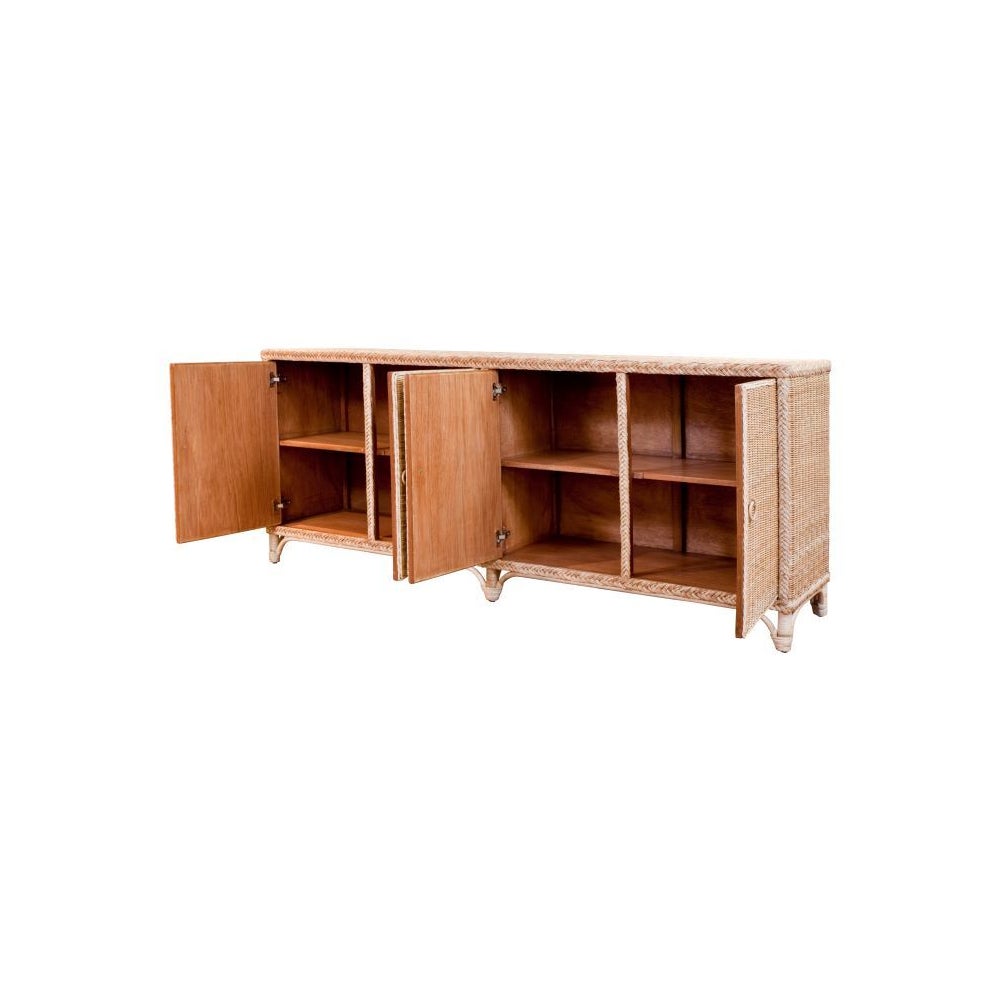 Wicker Credenza