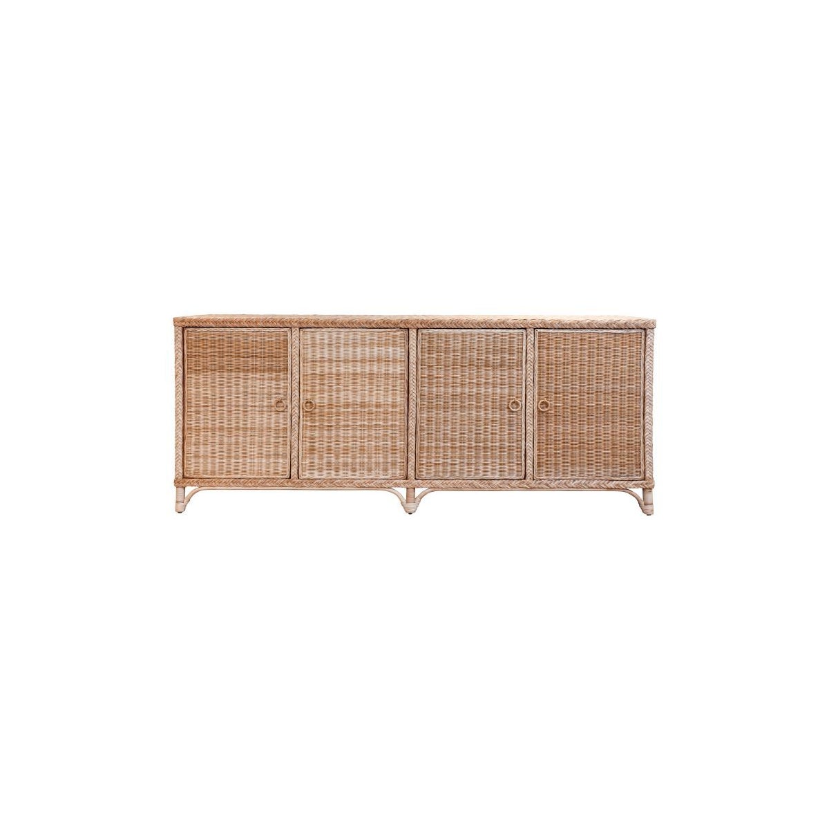 Wicker Credenza