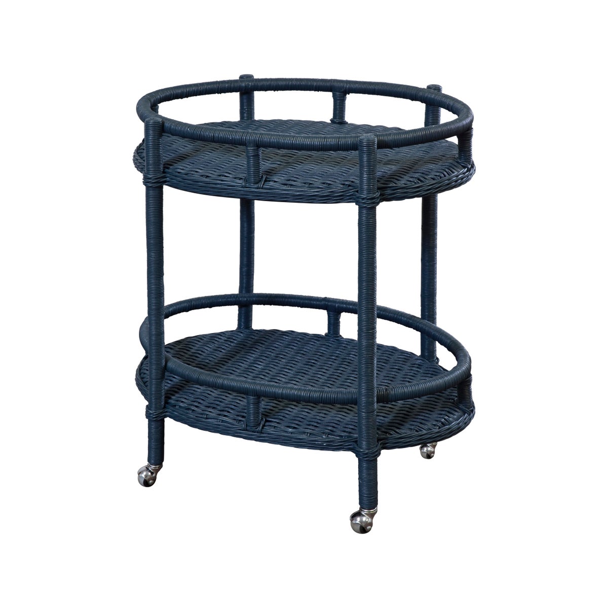 Sausalito Oval Bar Cart