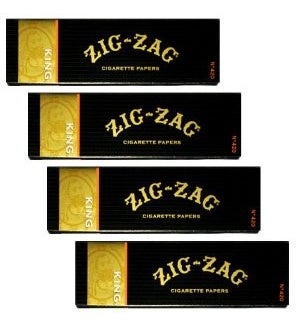 ZIG ZAG KING SIZE BLACK BOX