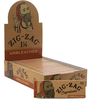 ZIG ZAG UNBLEACHED CIG PAPERS