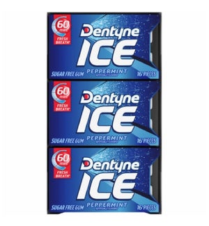 DENTYNE ICE #09728 PEPPERMINT GUM