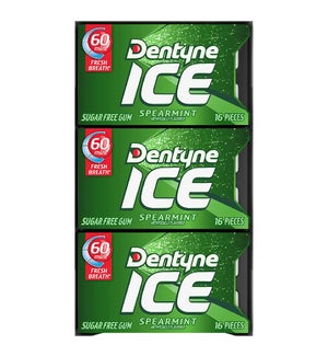 DENTYNE ICE #09729 SPEARMINT GUM