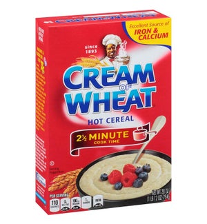 CREAM OF WHEAT #0612 HOT CEREAL 2 1/2 MIN COOK