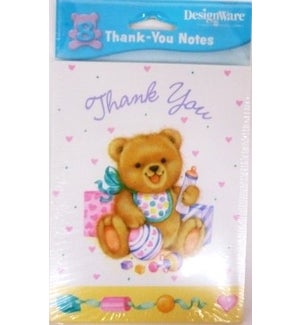 THANK YOU CARDS #71223 BABY SHOWER