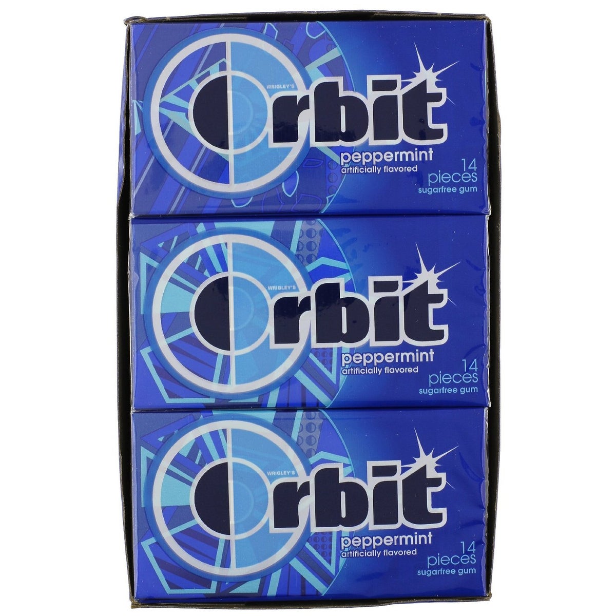 ORBIT GUM 11486 PEPPERMINT gum and mints U.W.I Universal