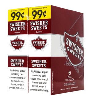 SWISHER SWEETS PP.99 RED CIGARILLOS