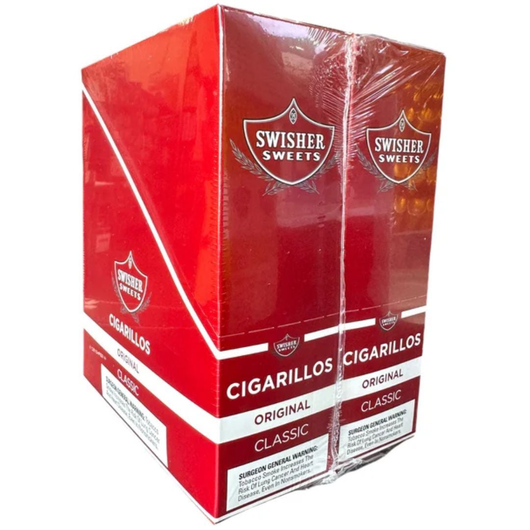 SWISHER SWEETS RED ORIGINAL CLASSIC PP $1.39 - cigars and blunts