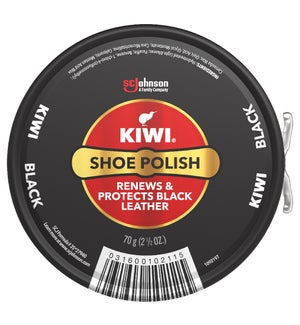 KIWI SHOE POLISH PASTE #08862 BLACK