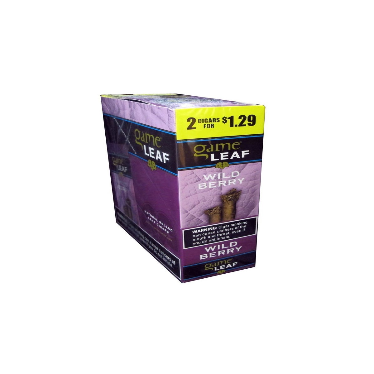 GAME LEAF - WILD BERRY CIG - cigars and blunts | U.W.I Universal  Wholesalers INC.