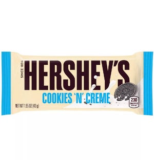 HERSHEY COOKIES'N'CREME CHOCOLATE