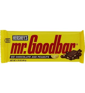 MR.GOODBAR HERSHEY'S REGULAR CHOCOLATE W/PEANUTS