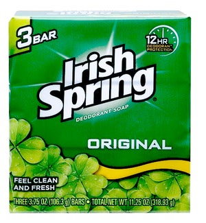 IRISH SPRING BAR SOAP #14177 ORIGINAL