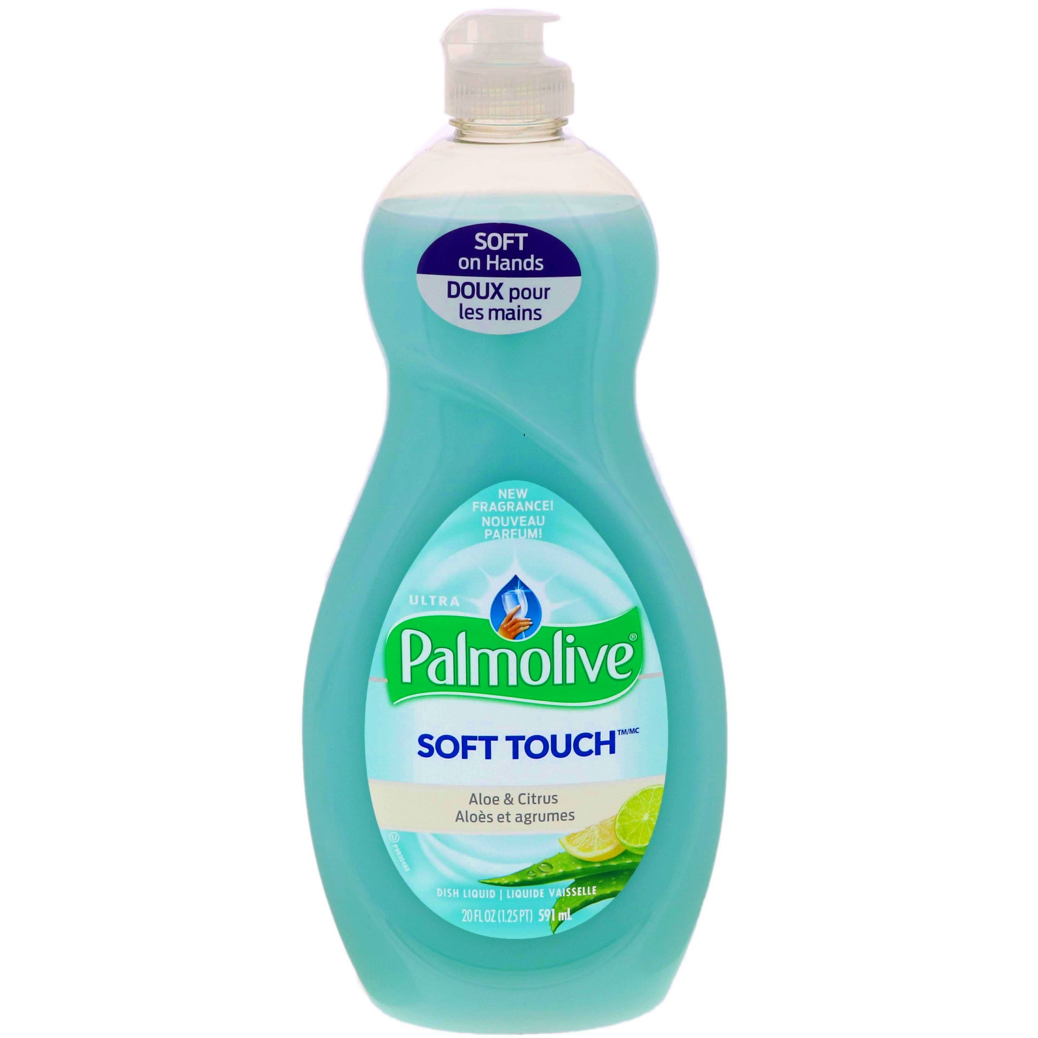 Palmolive Soft Touch Dish Liquid Ultra Aloe and Citrus - 591 ml