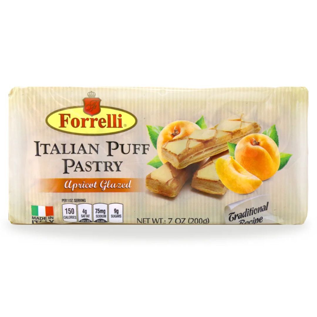 ★ffroi★ pastry FORRELLI #97642 APRICOT GLAZED PUFF PASTRY - cookies and