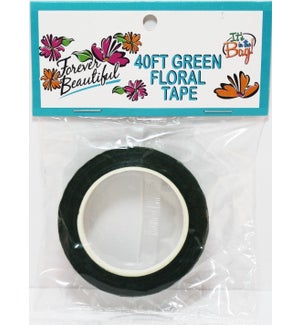 GREEN FLORAL TAPE WRAP #3108