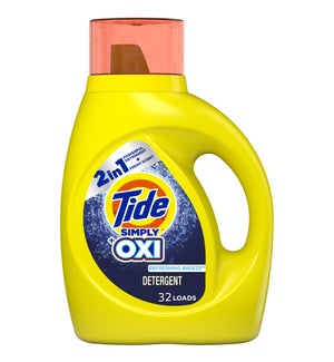 TIDE LIQUID #076 SIMPLY OXI REFRESHING DETERGENT
