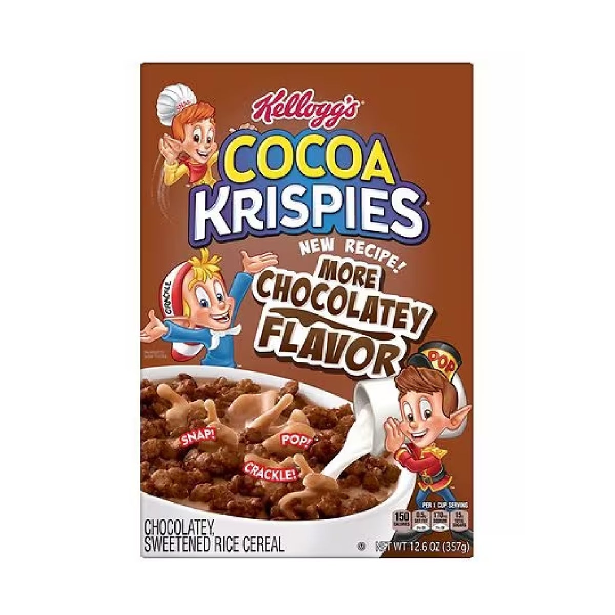 KELLOGG'S COCOA KRISPIES CEREAL EXP 111924 cereals and beans U.W
