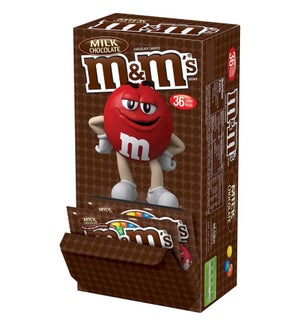 M&M MILK CHOCOLATE #51449 BROWN