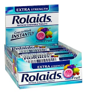 ROLAIDS #10025 ASST FRUIT EX.STR ANTACID