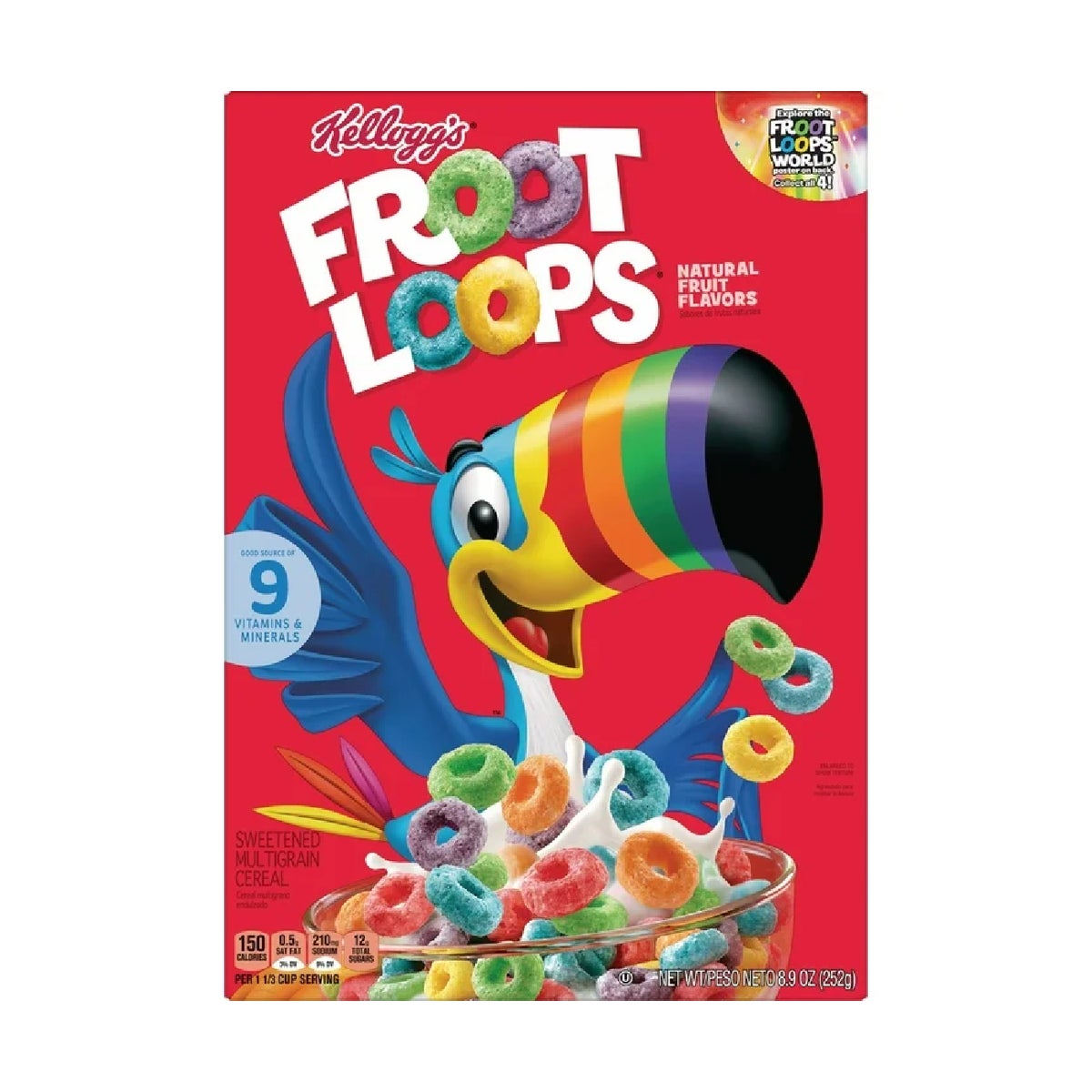 KELLOGG'S FROOT LOOPS CEREAL EXP 113024 cereals and beans U.W.I
