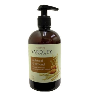 YARDLEY HAND SOAP #83183 OATMEAL & ALMON