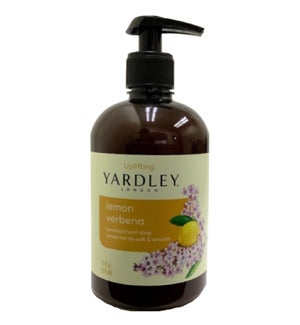 YARDLEY HAND SOAP #83184 LEMON & VERBENA
