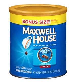 MAXWELL HOUSE MED ORIGINAL COFFEE