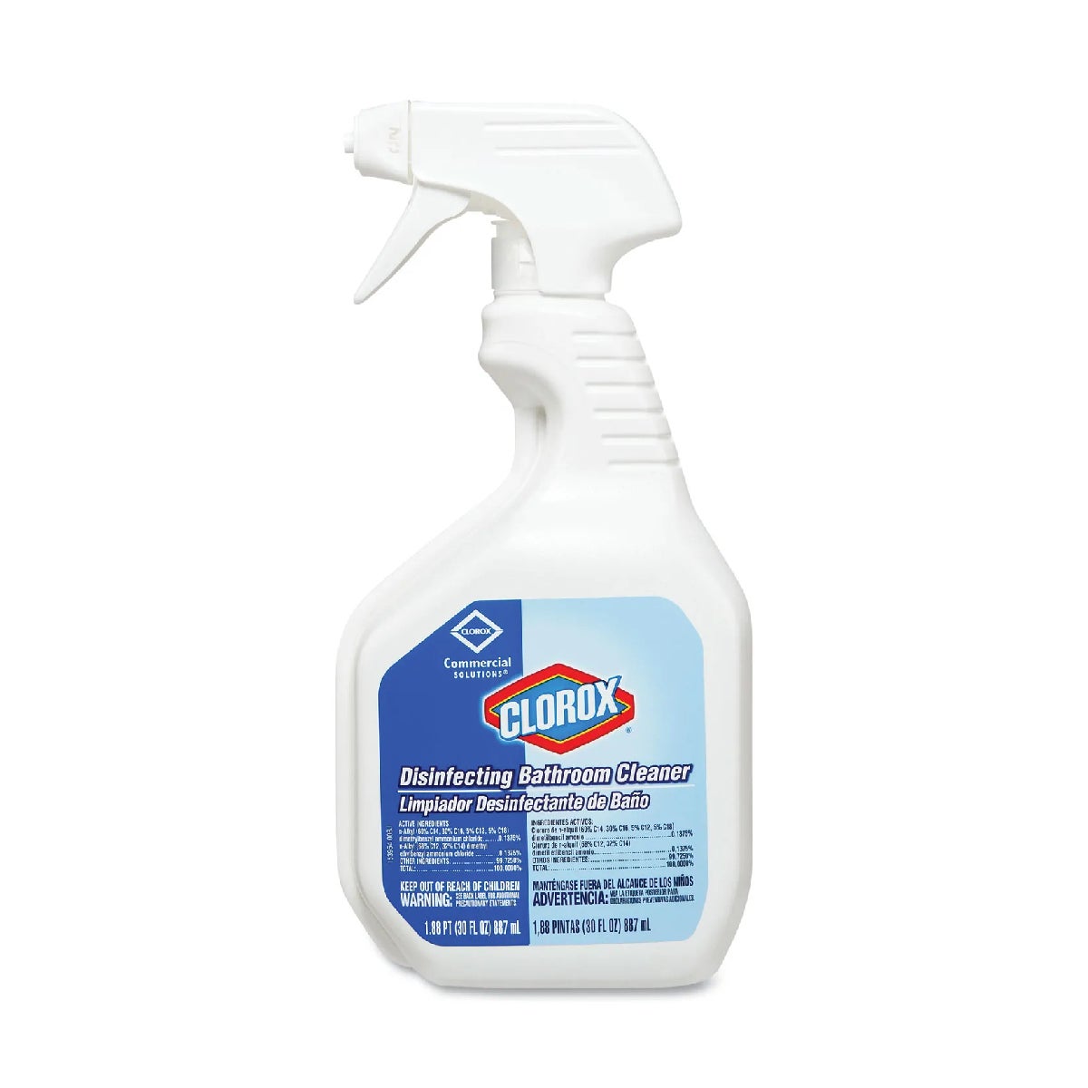 CLOROX SPRAY #16930 BATHROOM CLEANER DISINFECT - bleach | U.W.I ...