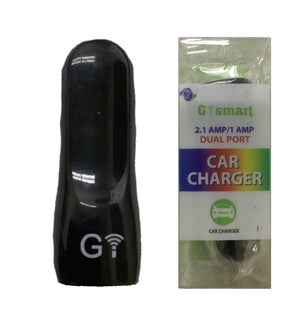 GT SMART #96598 CAR CHARGER DUAL
