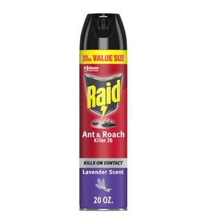 RAID ANT ROACH #00266 LAVENDER SCENT
