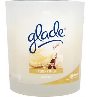 GLADE CANDLE IN JAR/FRENCH VANILLA