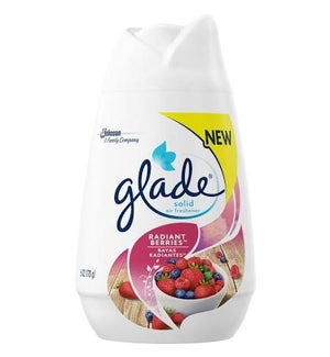 GLADE SOLID #72411 RADIANT BERRIES AIR FRESH