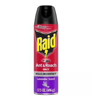 RAID ANT ROACH #73963 LAVENDER SCENT