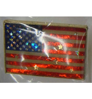 PATRIOTIC #2552 AMERICAN FLAG PINS