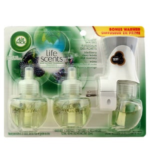 AIR WICK OIL #5613 FOREST WATERS 3 OIL + PLUG