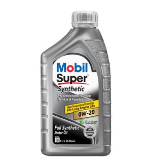 MOBIL SUPER MOTOR OIL-0W-20 SYNTHETIC