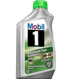 MOBIL ONE MOTOR OIL-0W-20 ADVANCE FULL ECONOMY
