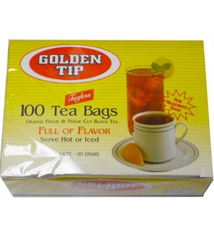 TEA BAGS - 100CT GOLDEN TIP
