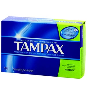 TAMPAX #31409 SUPER (NATIONAL BRAND)