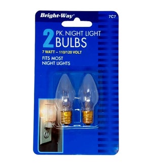 BRIGHT-WAY NIGHT LIGHT #00883 BULBS
